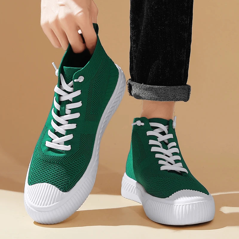 Metroknit High Top Sneakers