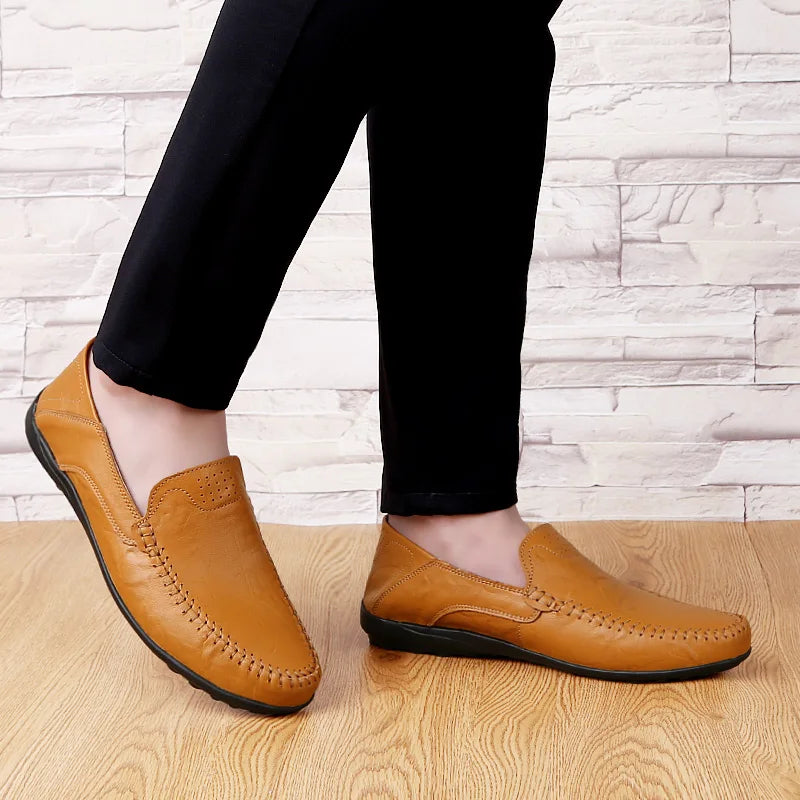 Rovaro Leather Loafers