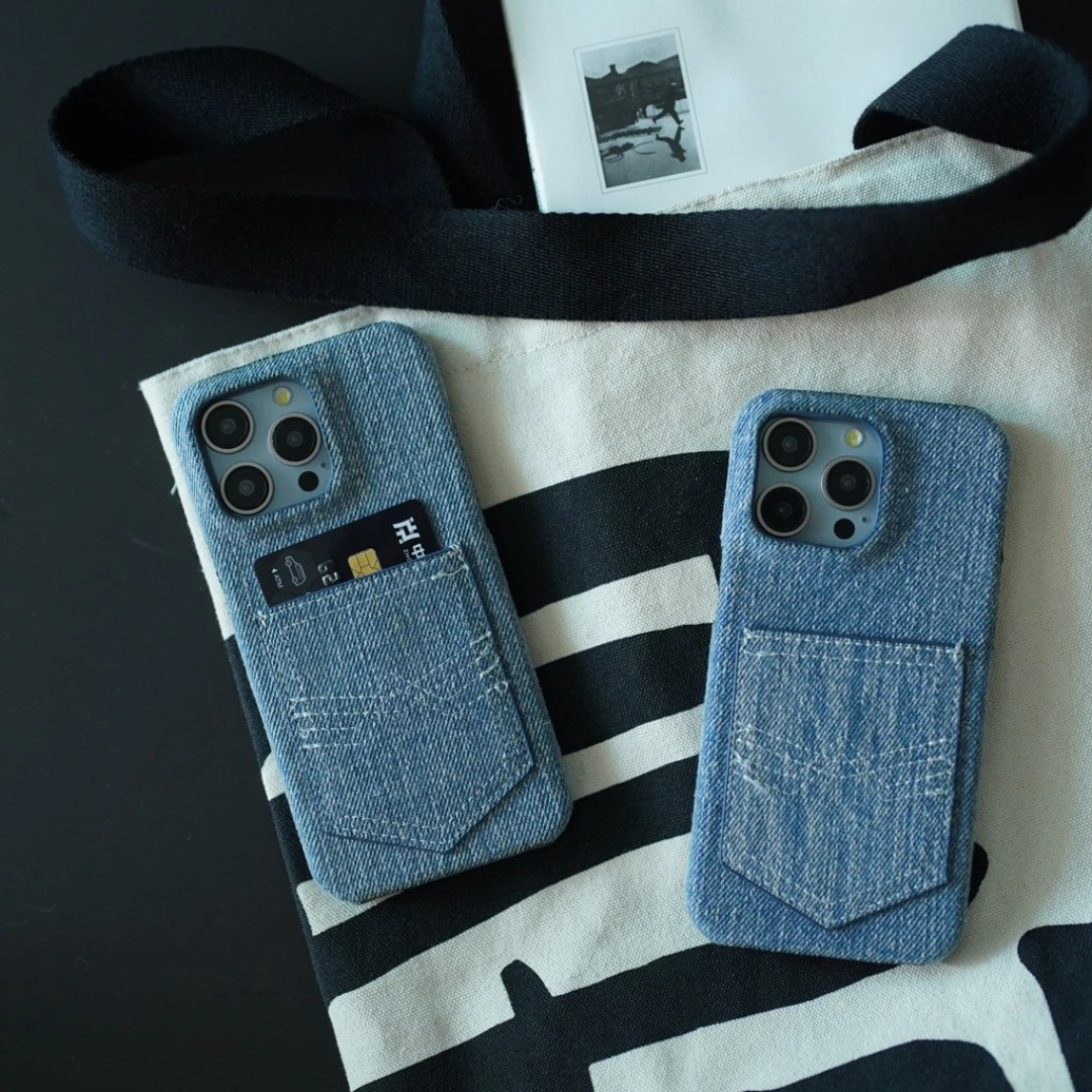 Blue Jean iPhone Case