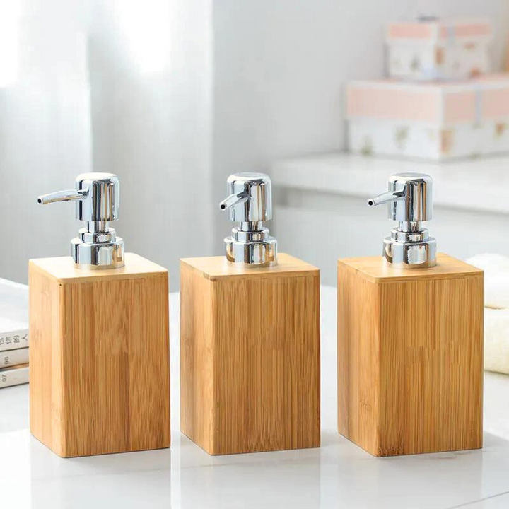 Bamboo Soap Dispenser