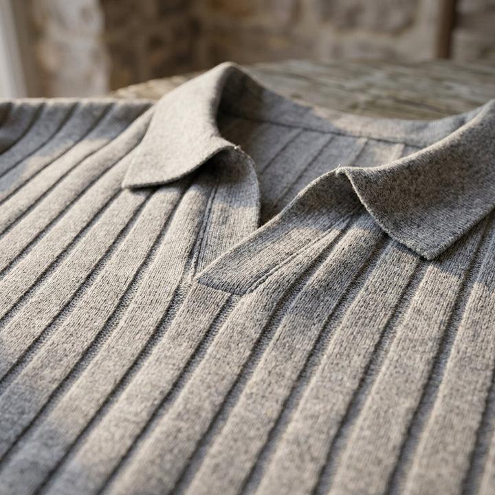 Taormina Ribbed Knit Polo