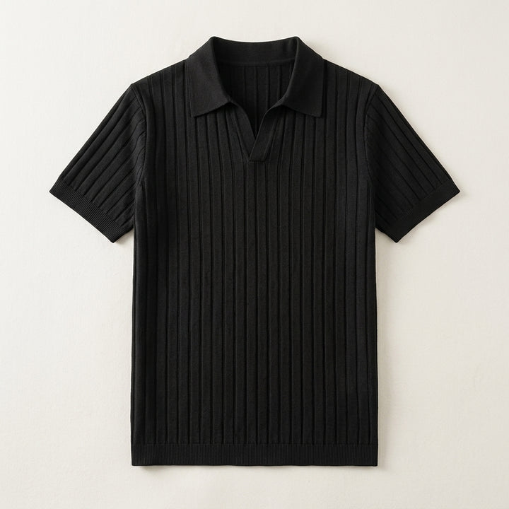 Taormina Ribbed Knit Polo