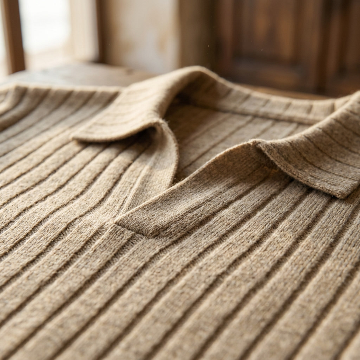 Taormina Ribbed Knit Polo