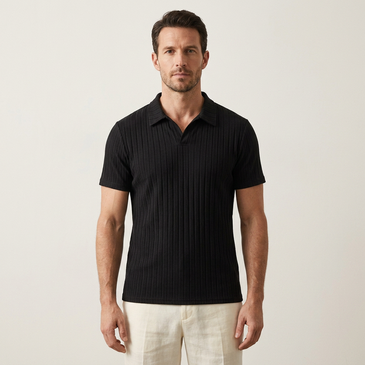Taormina Ribbed Knit Polo