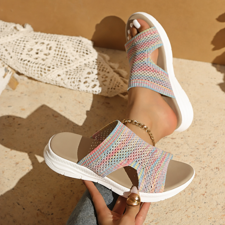 Positano Orthopedic Knit Sandals