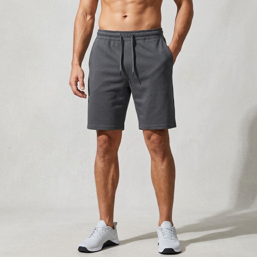 Bermuda Training Shorts — athletic studio shot