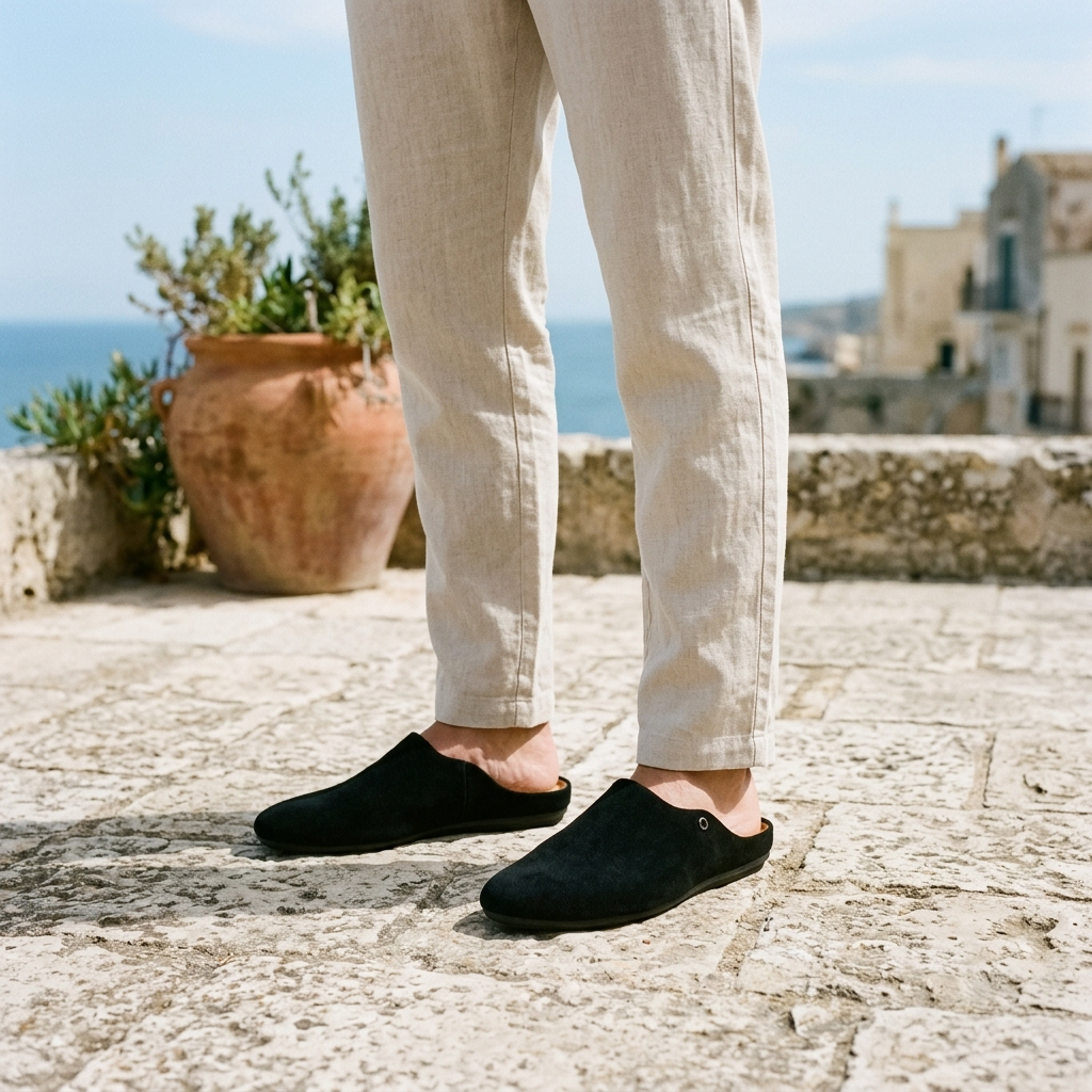 Atrani Suede Mules
