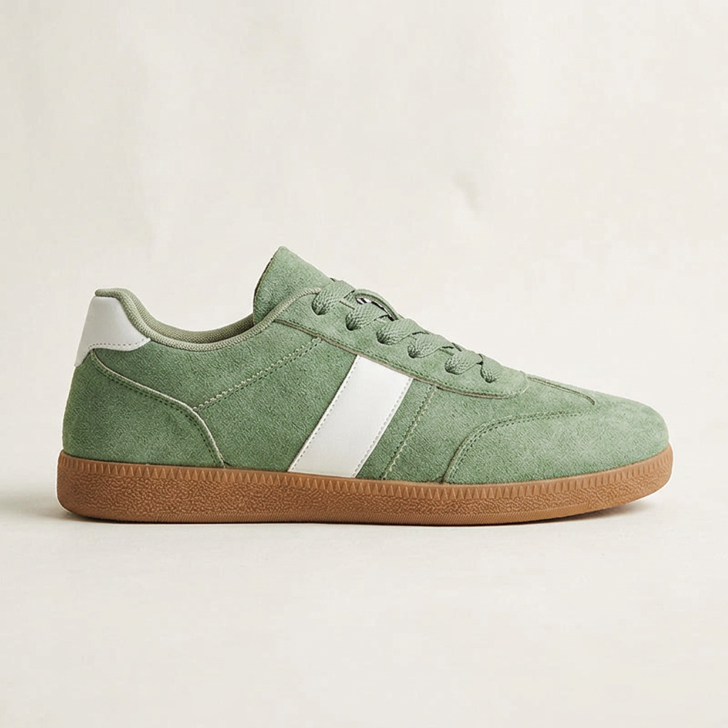 Sapri Suede Sneakers — Sage