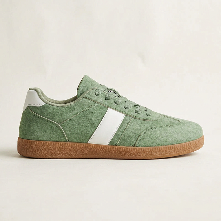 Sapri Suede Sneakers — Sage