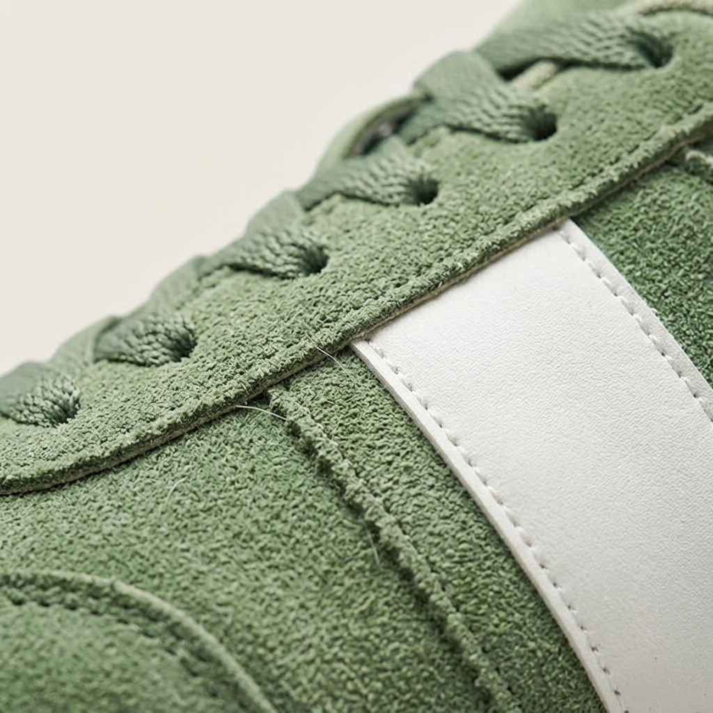 Sapri Suede Sneakers — Sage