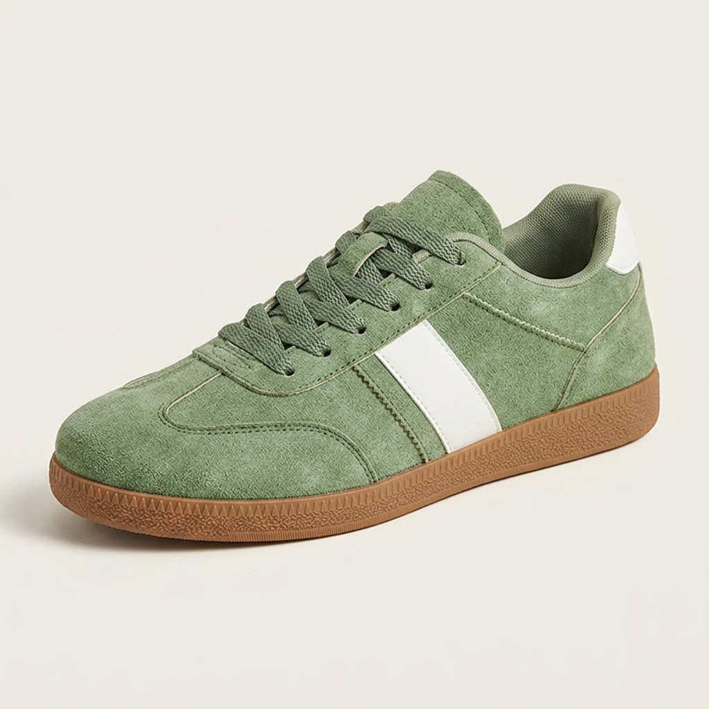 Sapri Suede Sneakers — Sage